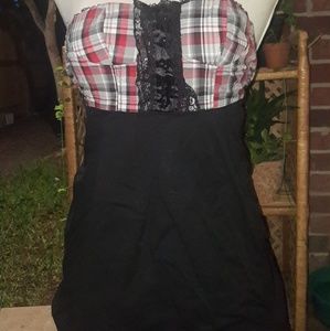 Black pin up dress